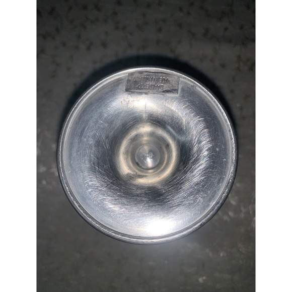 Daalderop Made In Holland Small Pewter Bud Vase 6.75" Tall - Picture 4 of 10